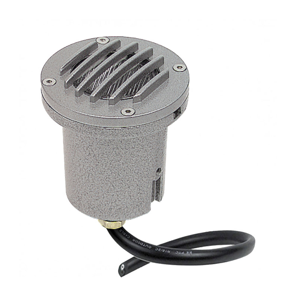 Buy Inground Lights Australia Inground Light With Grill 12V Silver / Grey Aluminium 3000K - LLED1012-SG