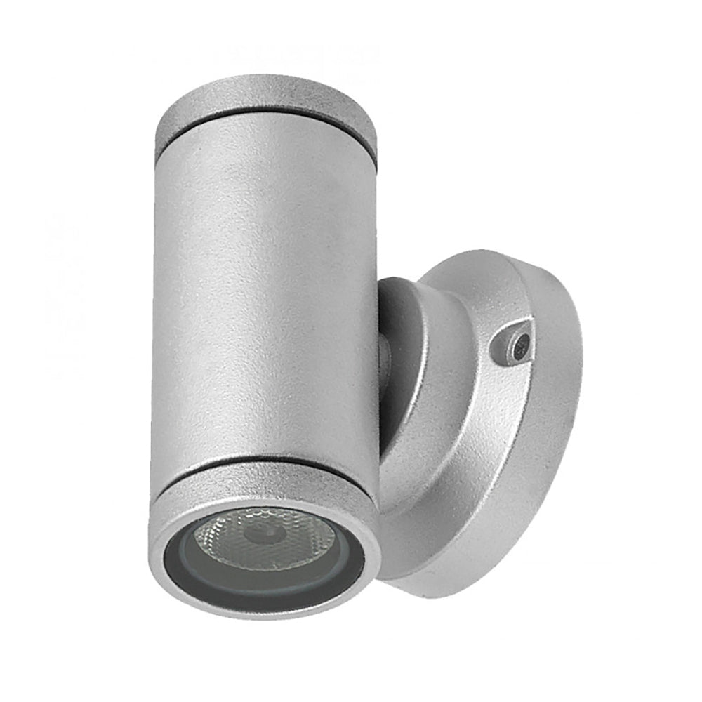 Buy Up / Down Wall Lights Australia Up & Down Wall 2 Lights 12V Silver Aluminium 3000K - LLED30102-SI
