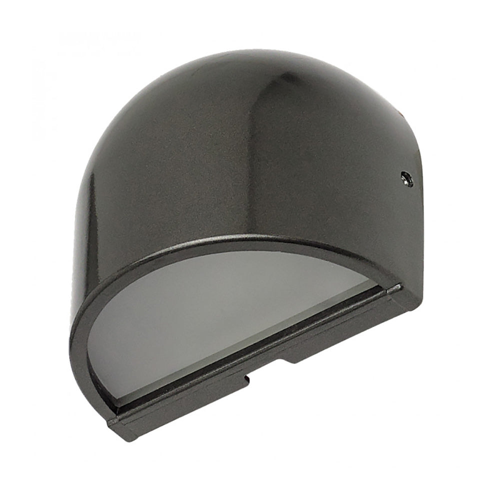 Buy Exterior Wall Lights Australia Exterior Wall Light 12V Charcoal Aluminium 3000K - LLED3030-CC