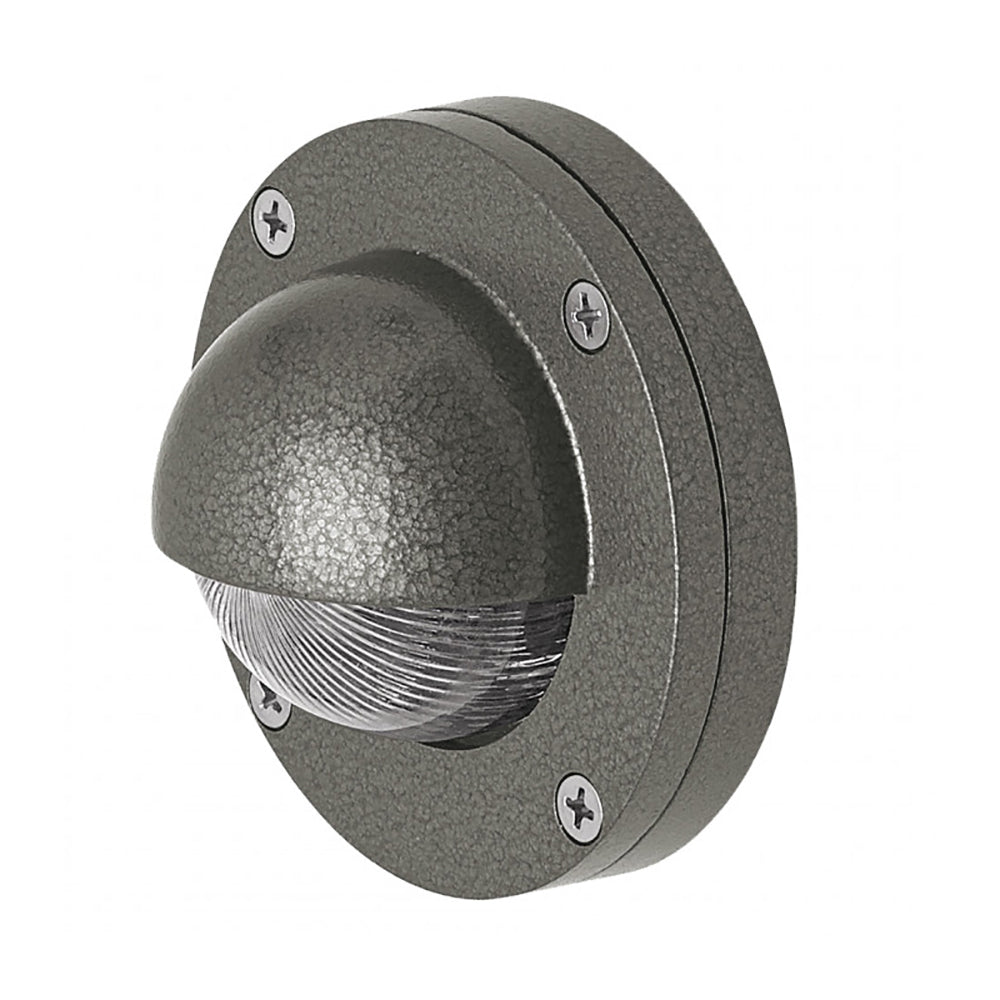 Buy Exterior Wall Lights Australia Eyelid Inground or Exterior Wall Light 12V Charcoal Aluminium 3000K - LLED3504-CC