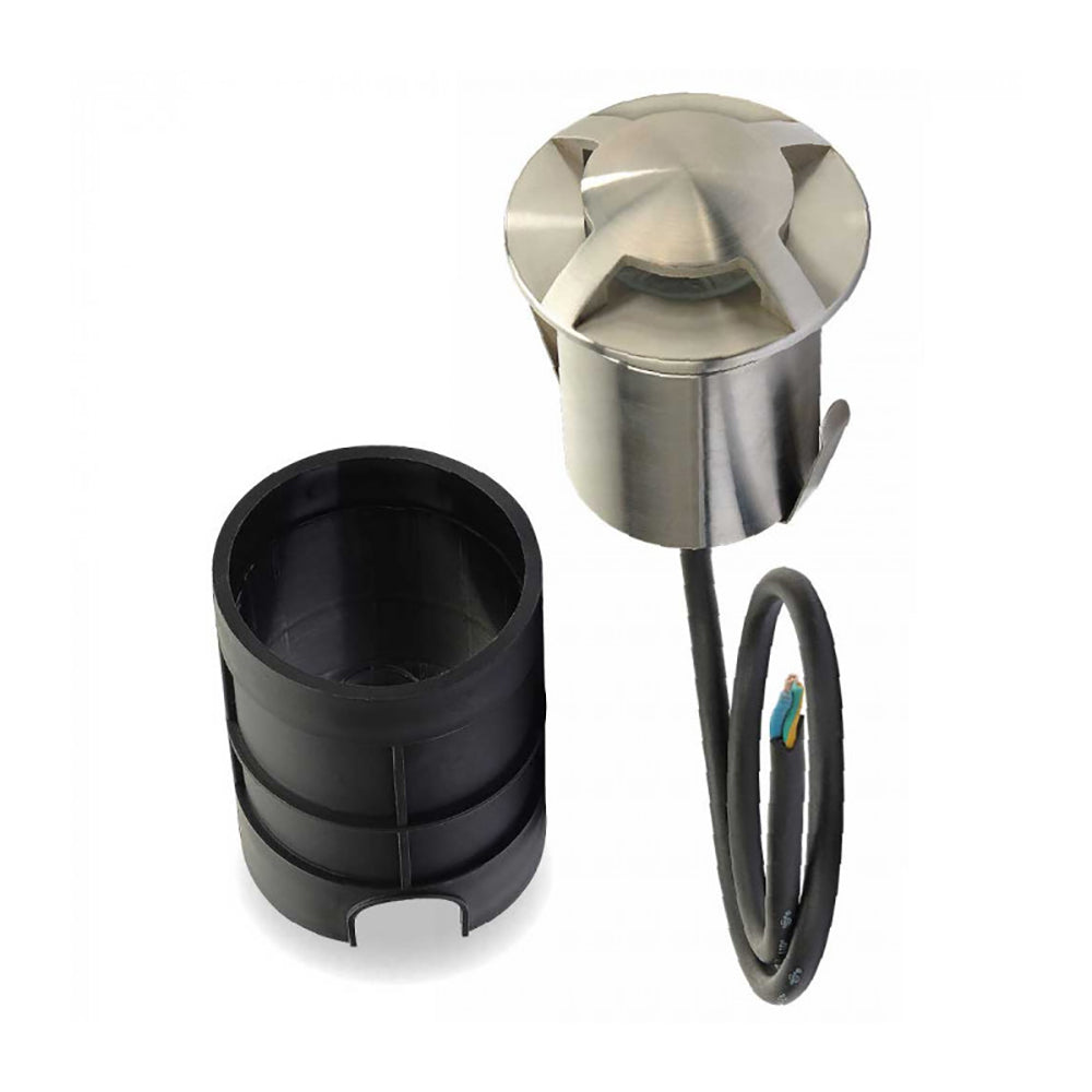 Buy Inground Lights Australia Inground Light 4 Direction 304 Stainless Steel 3000K - LLED734-SS