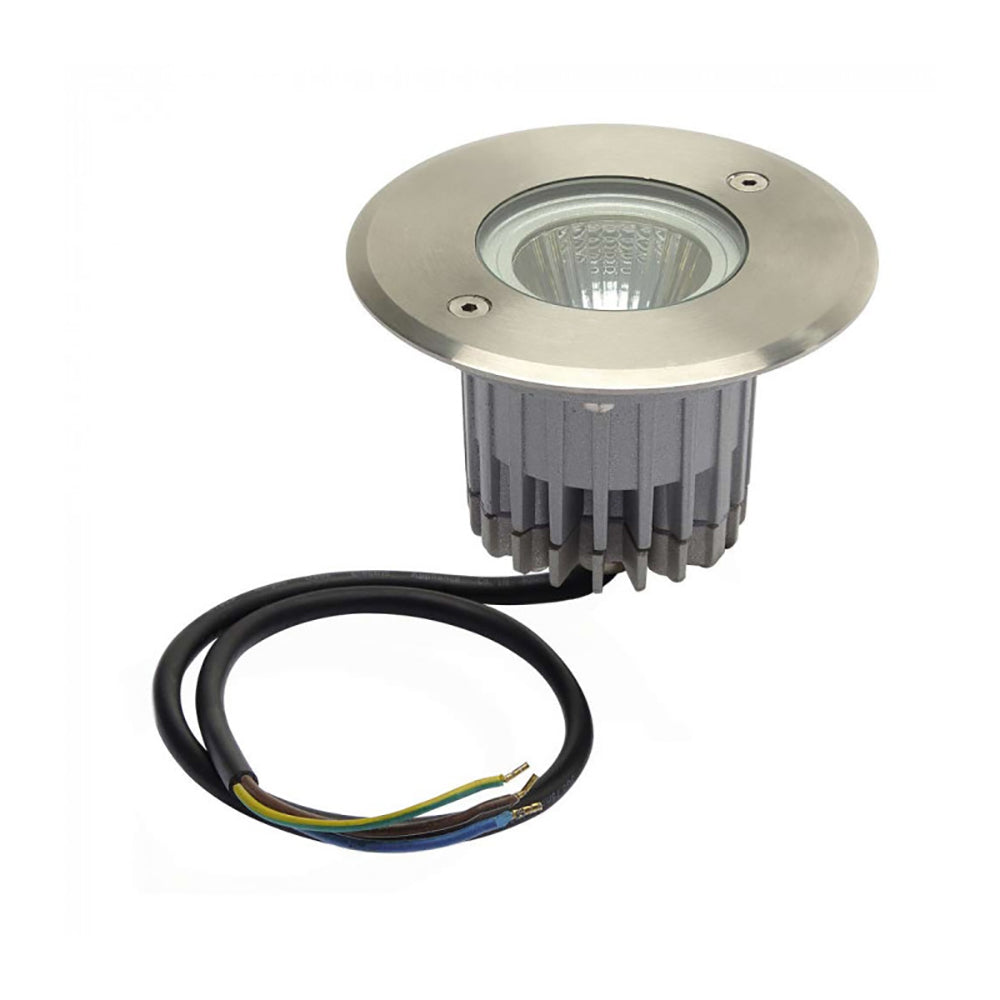 Buy Inground Lights Australia Inground light 3W Aluminium 3000K - LLEDF120-SS