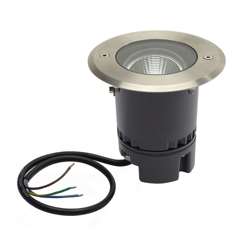 Buy Inground Lights Australia Inground Light 5W Aluminium 3000K - LLEDT130-SS
