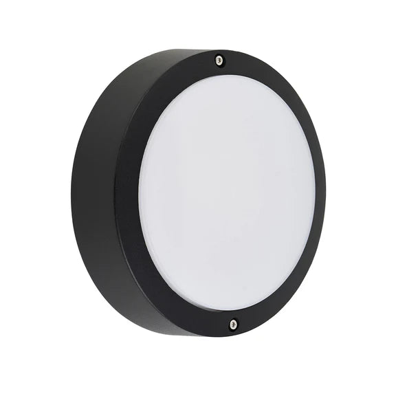 Talvia LED Outdoor Bunker Light 8W TRI Color Black - LLOL026BK