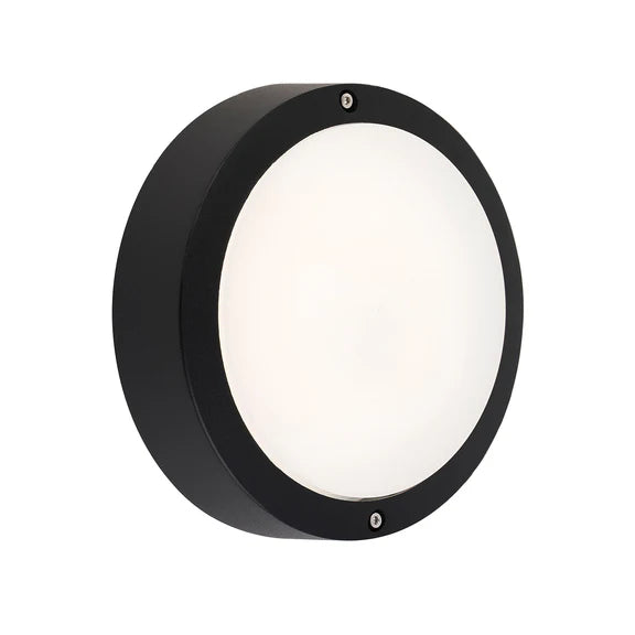 Talvia LED Outdoor Bunker Light 8W TRI Color Black - LLOL026BK