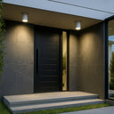 Myren Outdoor Close to Ceiling Light White - LLOL042W