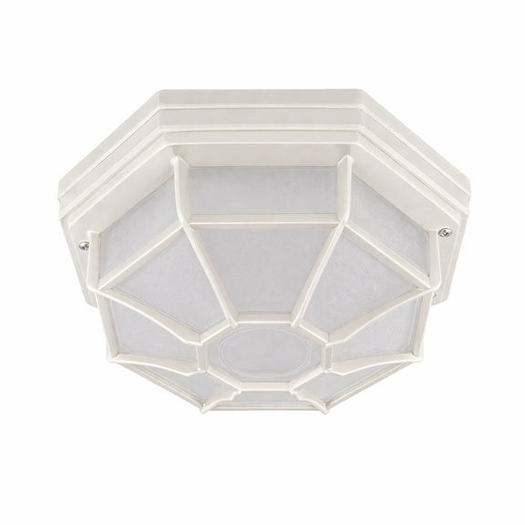 Alaya Outdoor Mounted Ceiling Light Matte Beige & Frosted - LLOL047BE