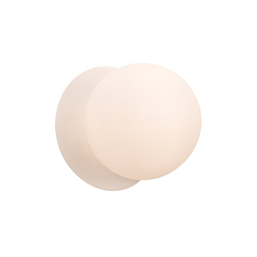 Odessa Small LED Wall Light 8.5W 3000K Frosted Opal & Matt White - LM002WL005