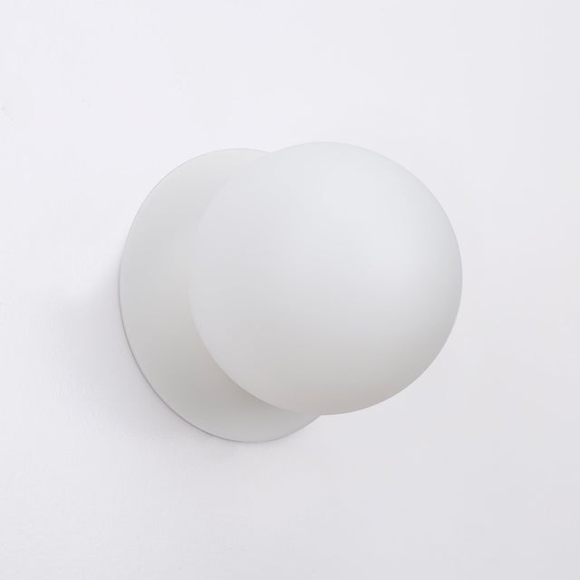 Odessa Large LED Wall Light 8.5W 3000K Frosted Opal & Matt White - LM002WL025