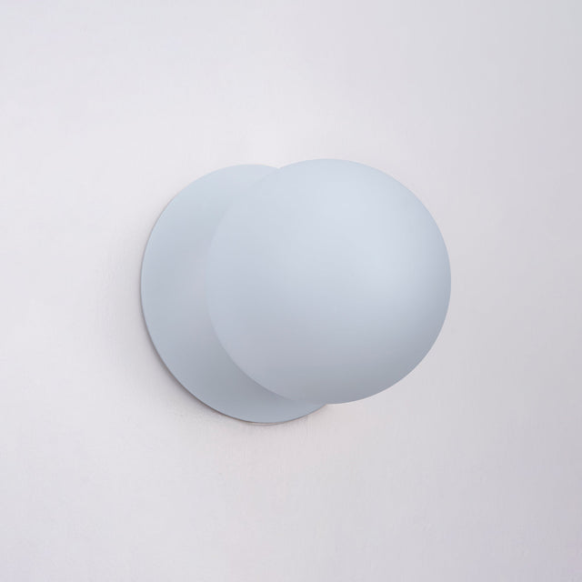 Odessa Small LED Wall Light 8.5W 4000K Frosted Opal & Matt White - LM002WL045