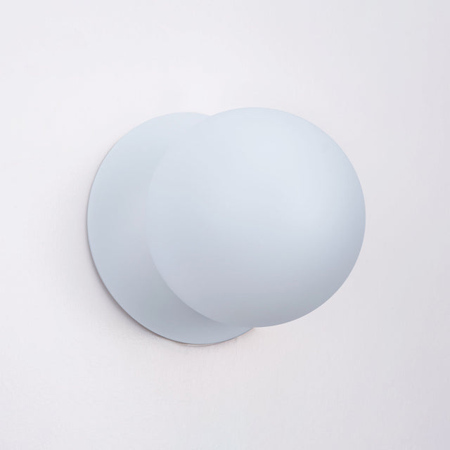 Odessa Large LED Wall Light 8.5W 4000K Frosted Opal & Matt White - LM002WL065