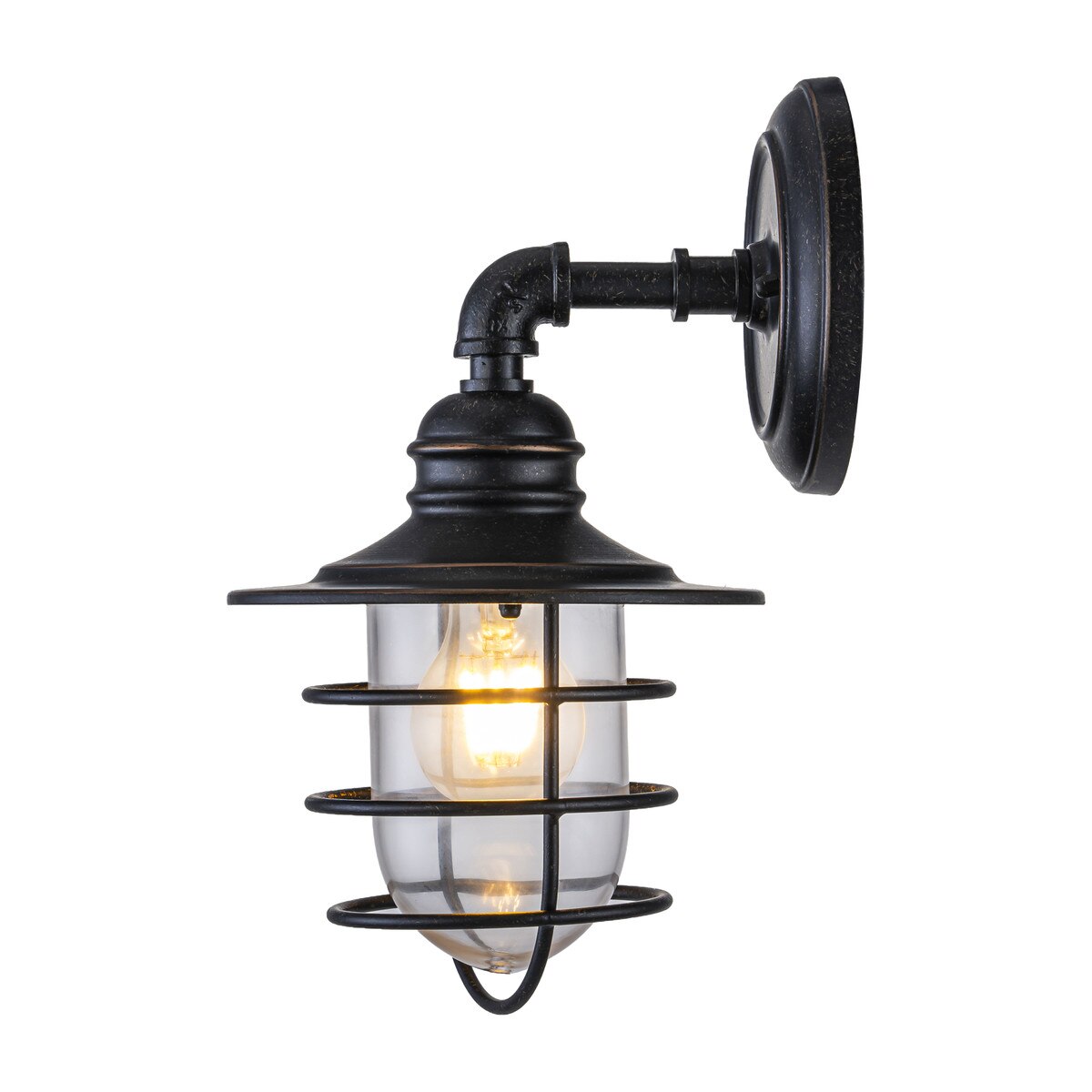 Dockyard Outdoor Wall Light Antique Bronze IP55 - 1000149