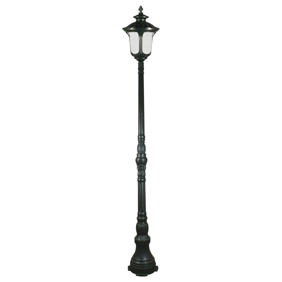 Waterford Large Outdoor Domain Post Light Antique Black - 1000158