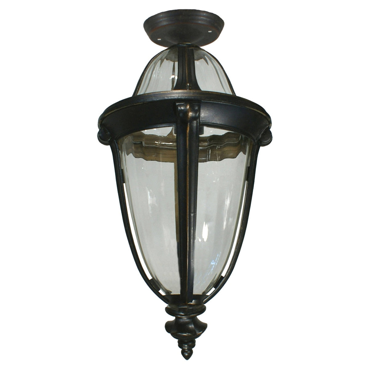 Mayfair Under Eave Light Antique Bronze IP44 - 1000316