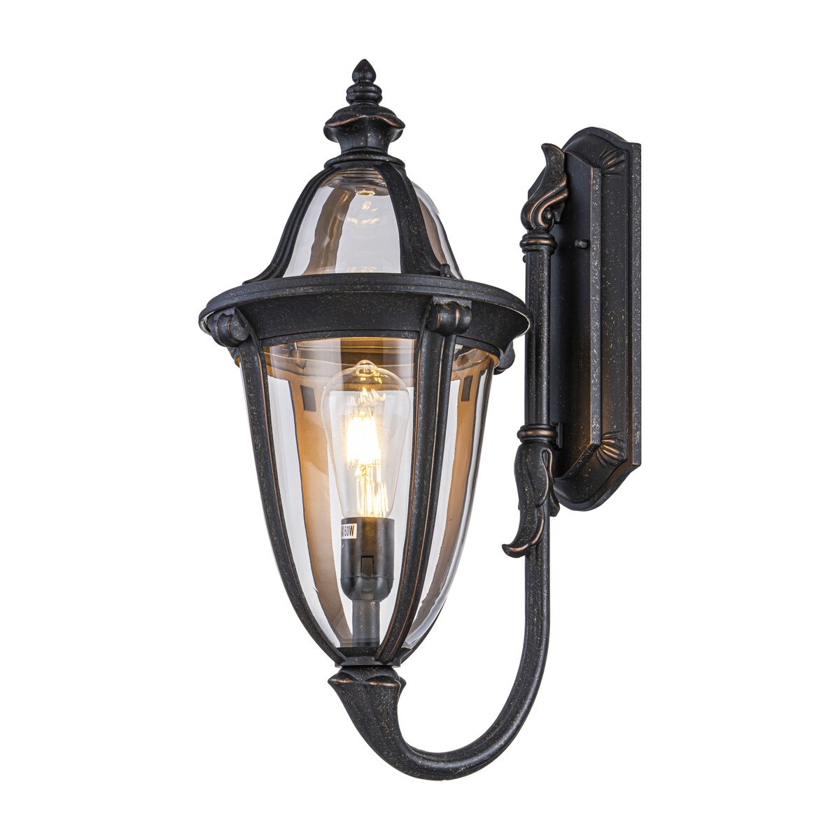 Mayfair Outdoor Wall Light Antique Bronze IP44 - 1000317