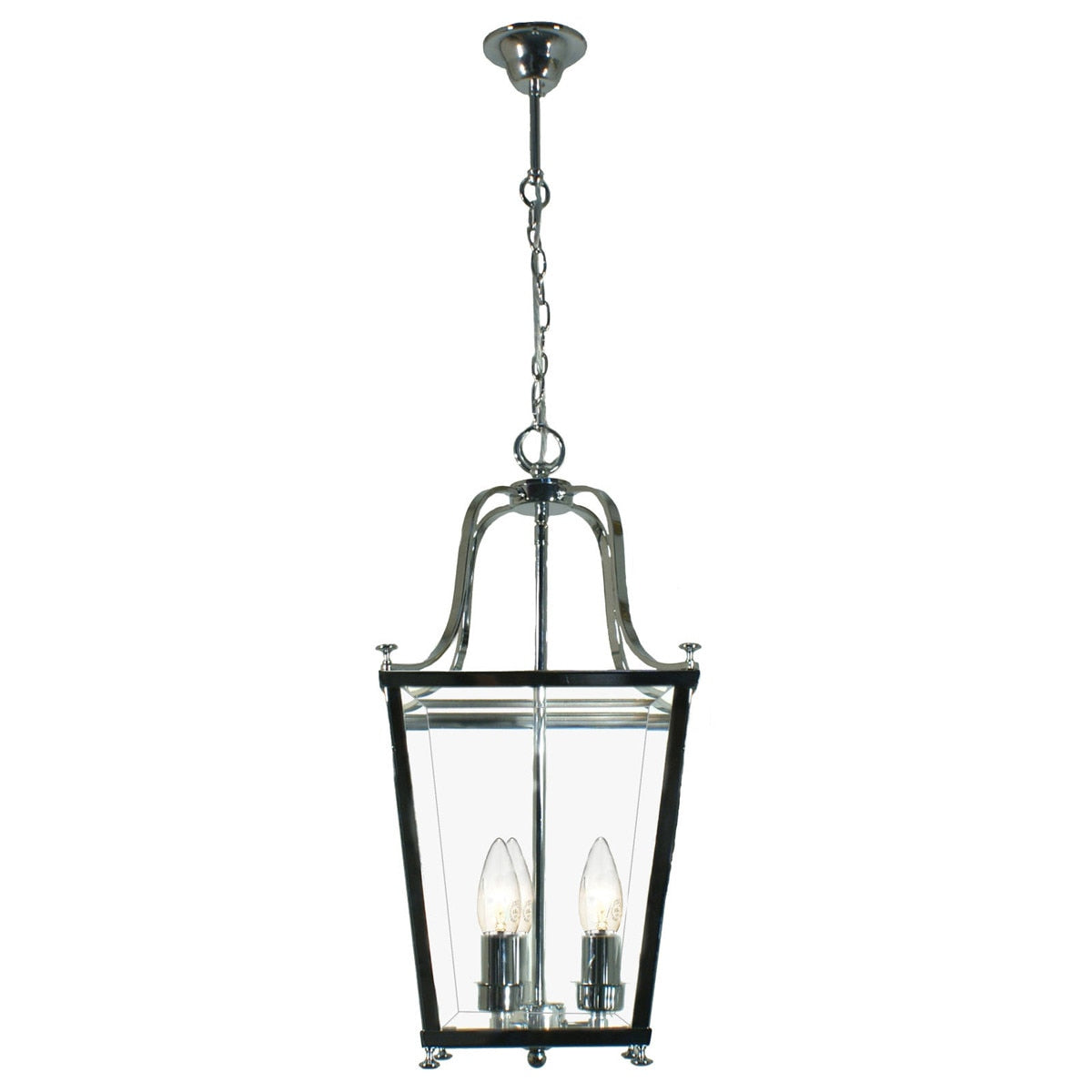 Montana Small 3 Light Lantern Chrome - 1000335