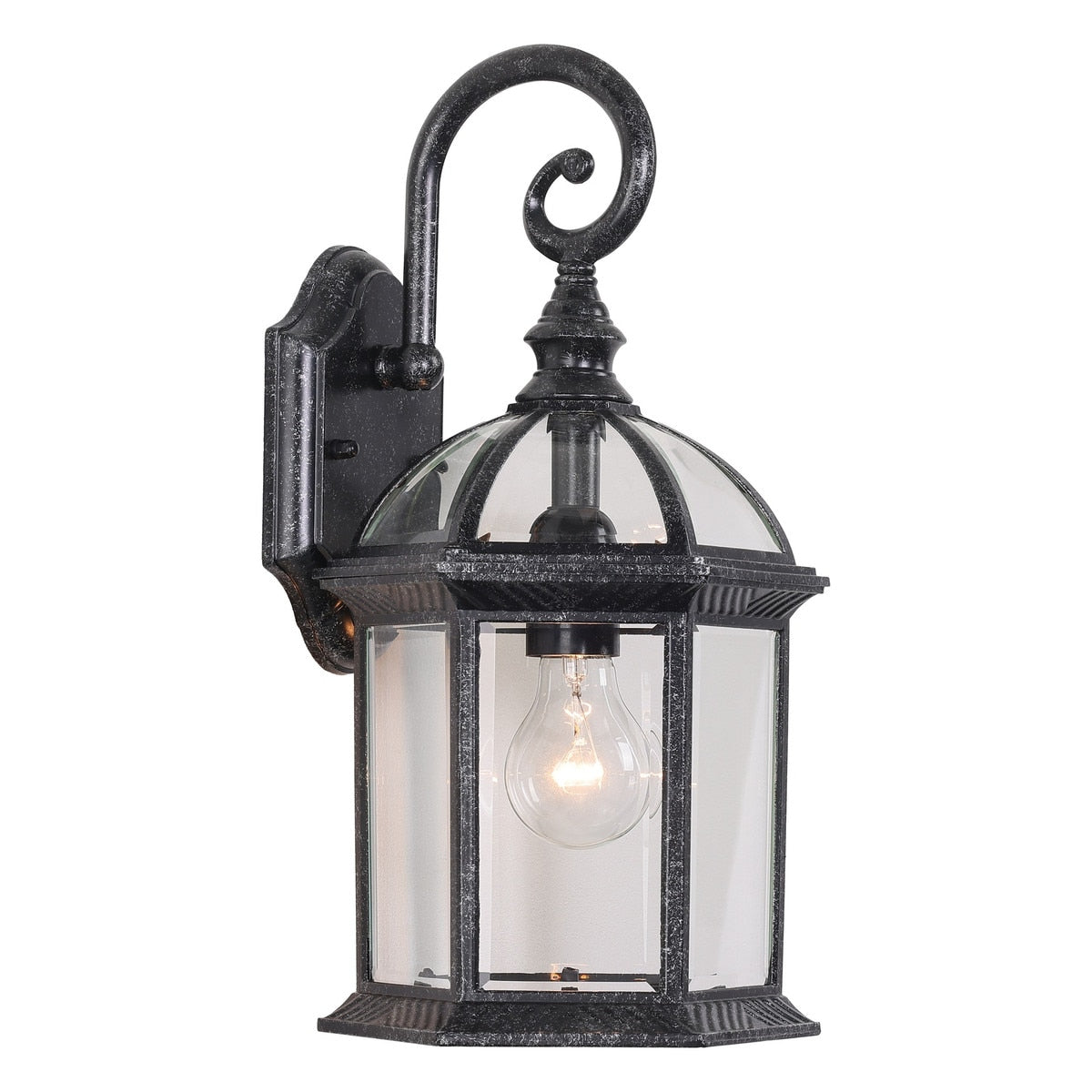 Station Outdoor Wall Light Antique Black IP03 - 1000464