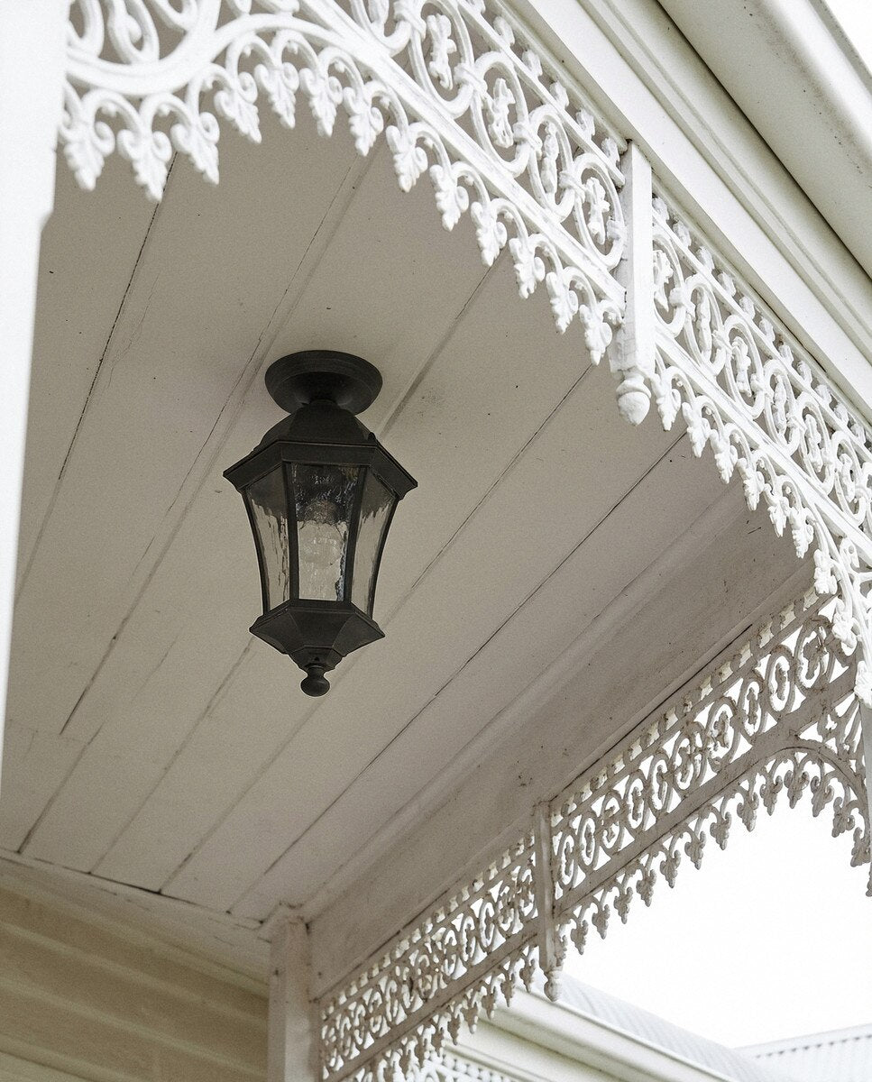 Strand Small Under Eave Light Antique Bronze IP44 - 1000496