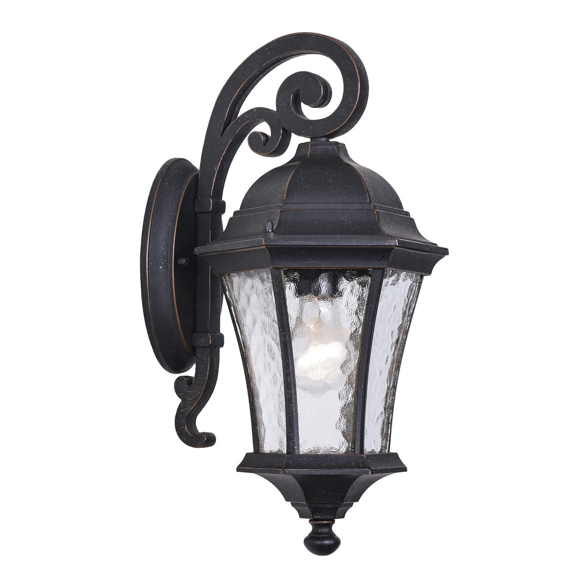 Strand Small Outdoor Wall Light Antique Bronze IP44 - 1000499