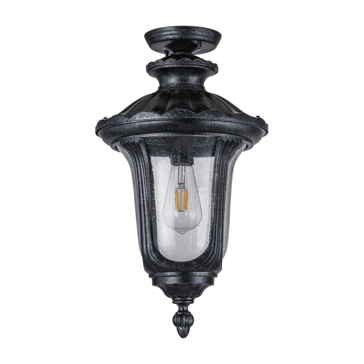 Waterford Medium Under Eave Light Antique Black - 1000566