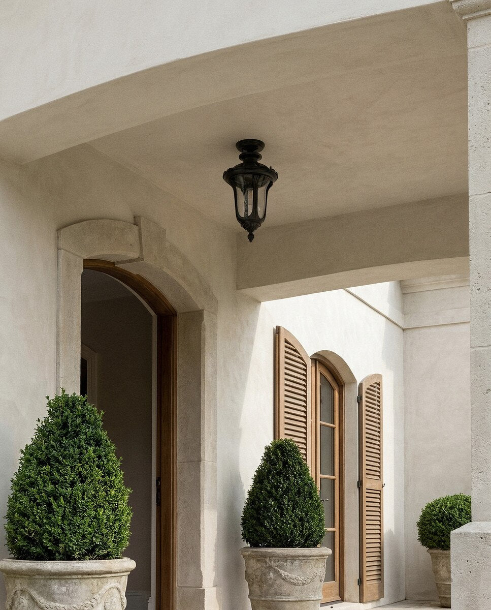 Waterford Small Under Eave Light Antique Black - 1000567