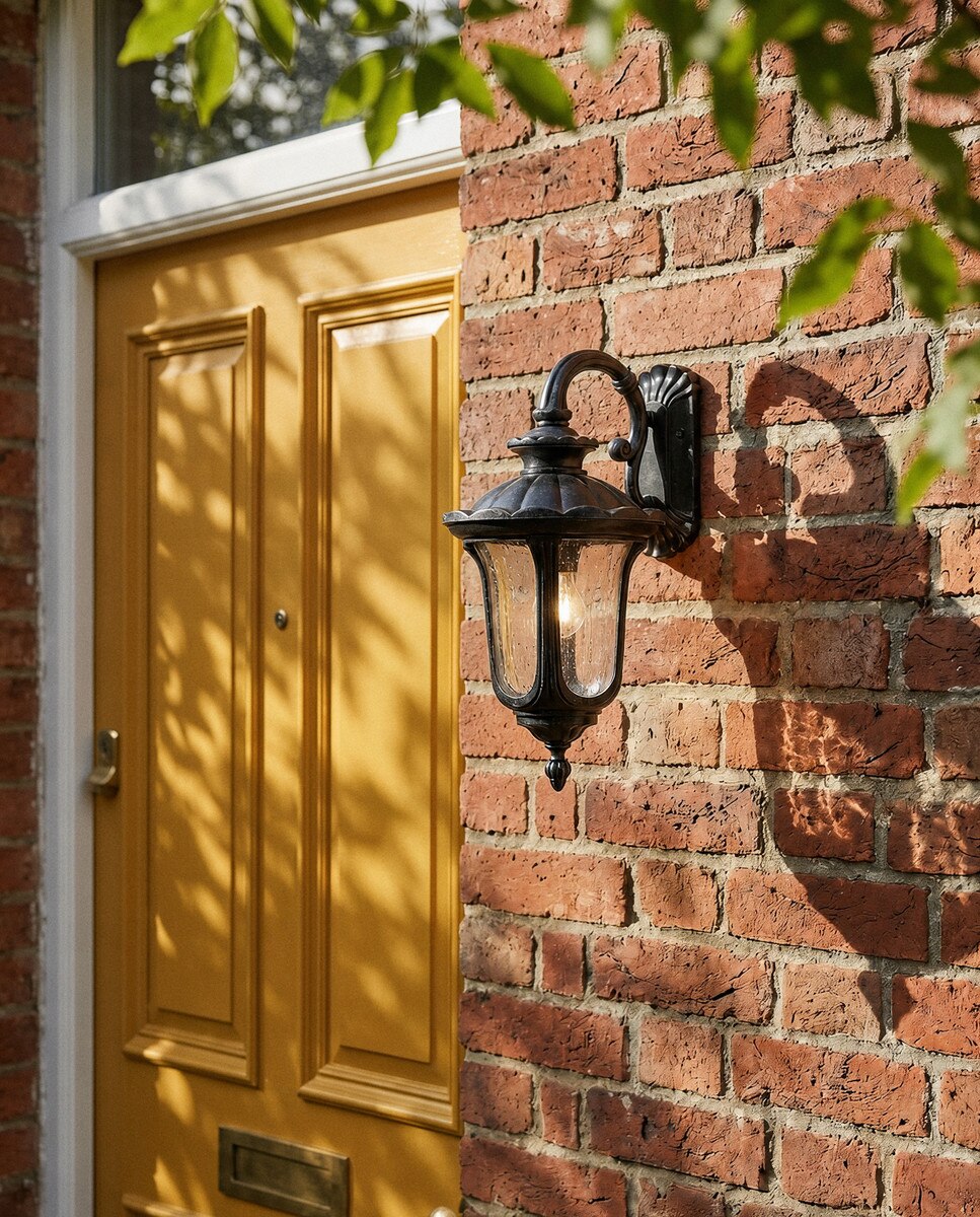Waterford Medium Outdoor Wall Light Antique Black - 1000571