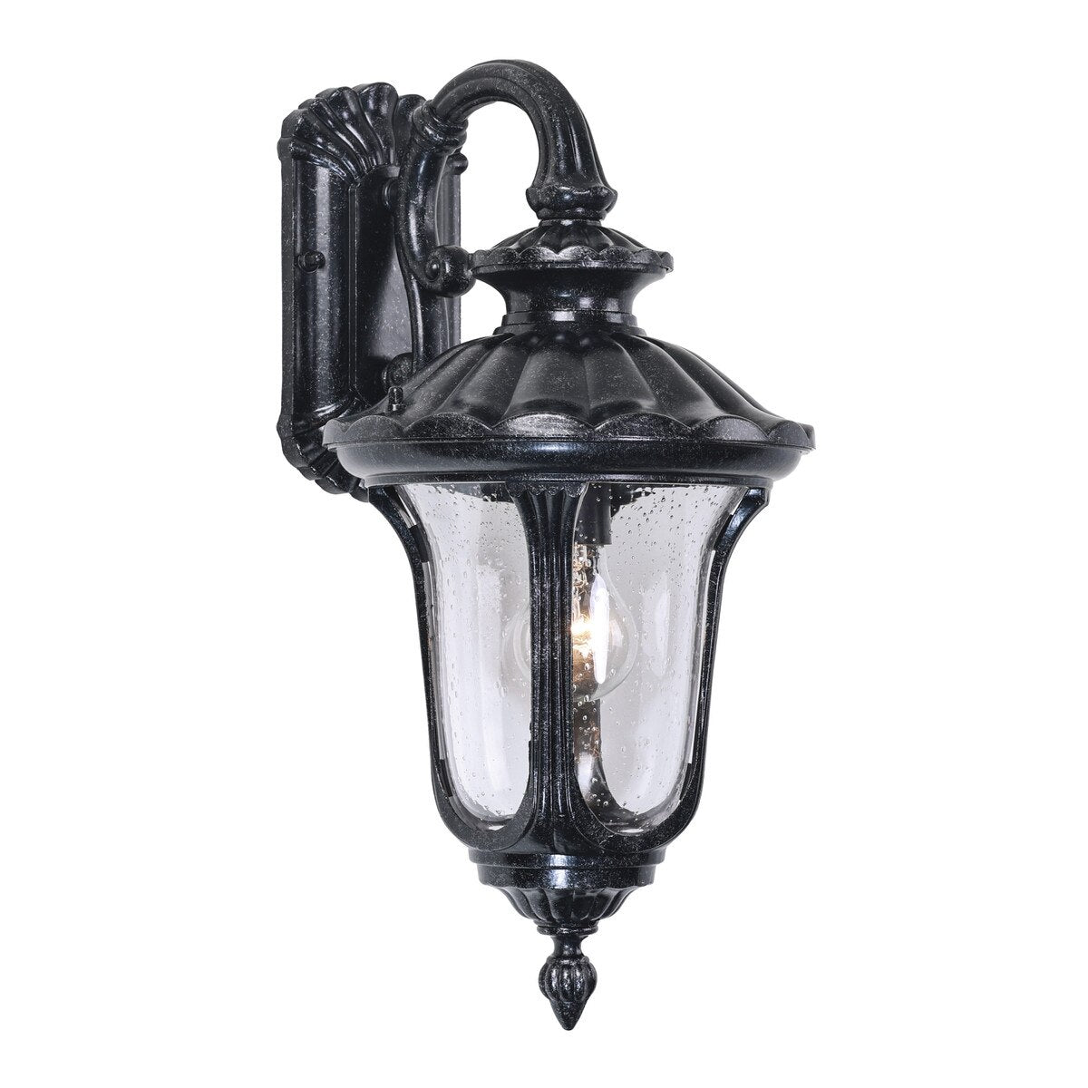 Waterford Small Outdoor Wall Light Antique Black - 1000573