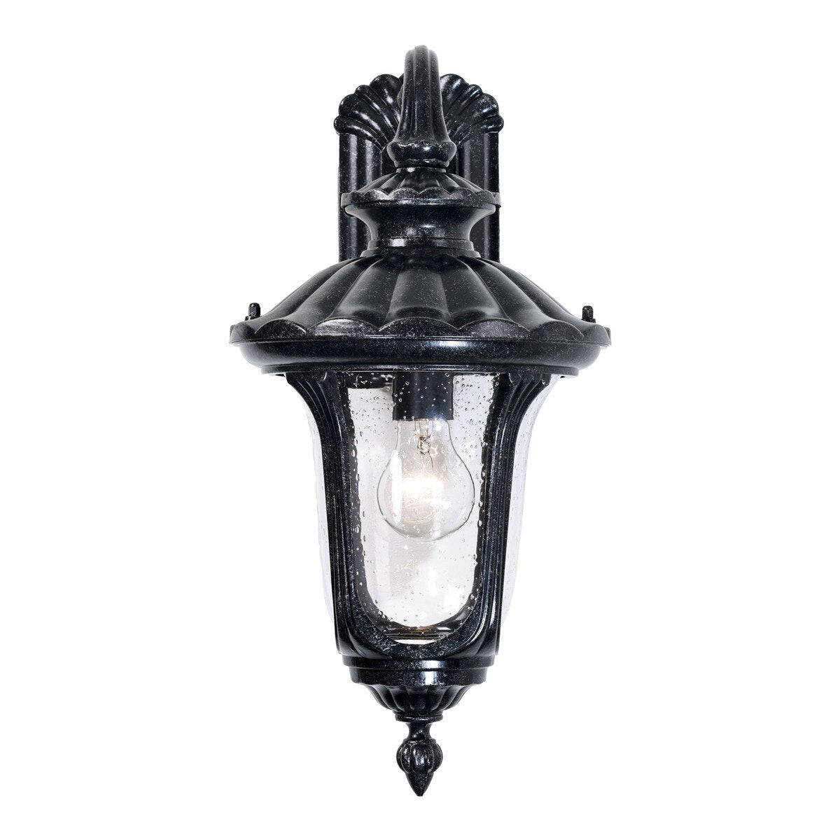 Waterford Small Outdoor Wall Light Antique Black - 1000573