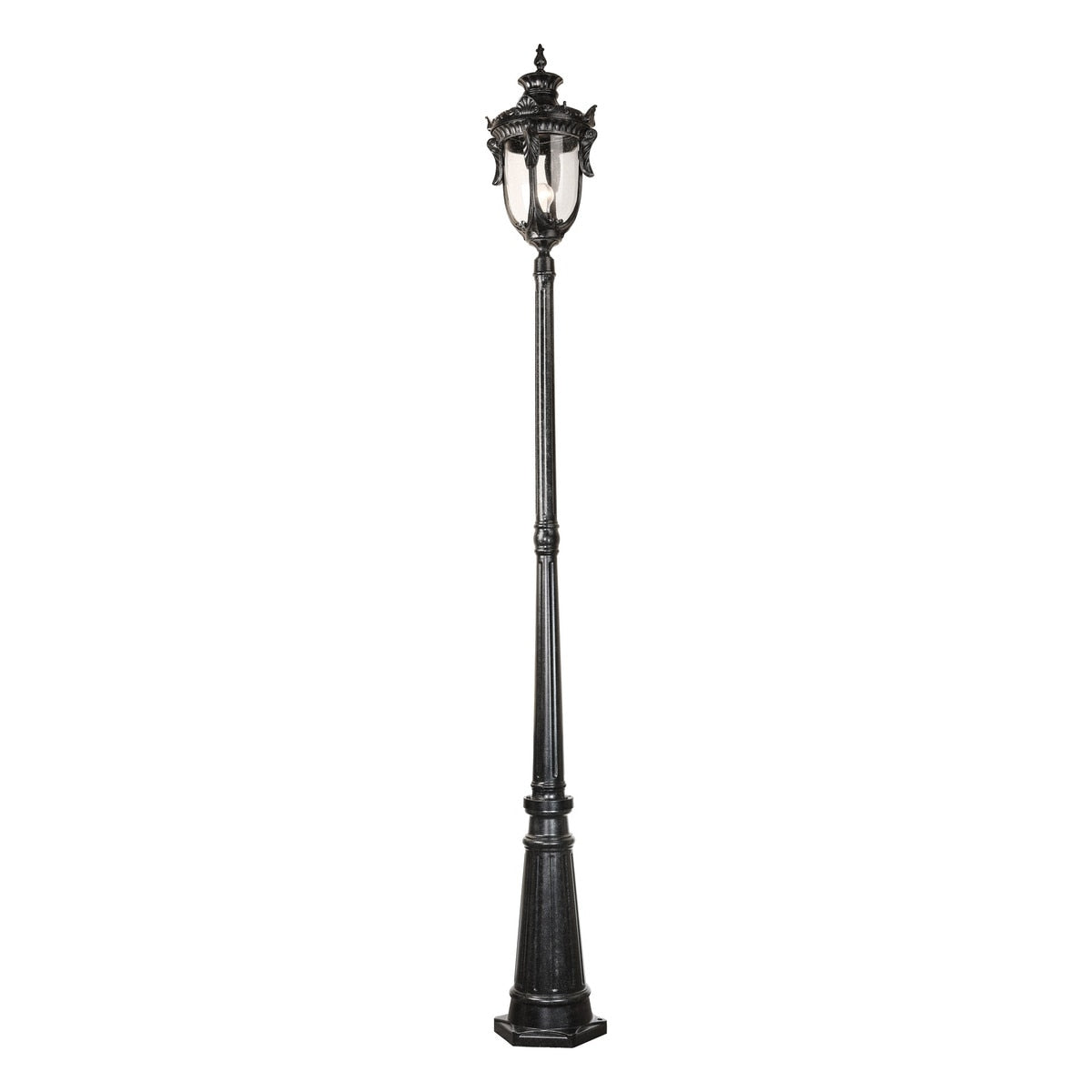 Wellington Large Outdoor Post Light Antique Black IP44 - 1000578