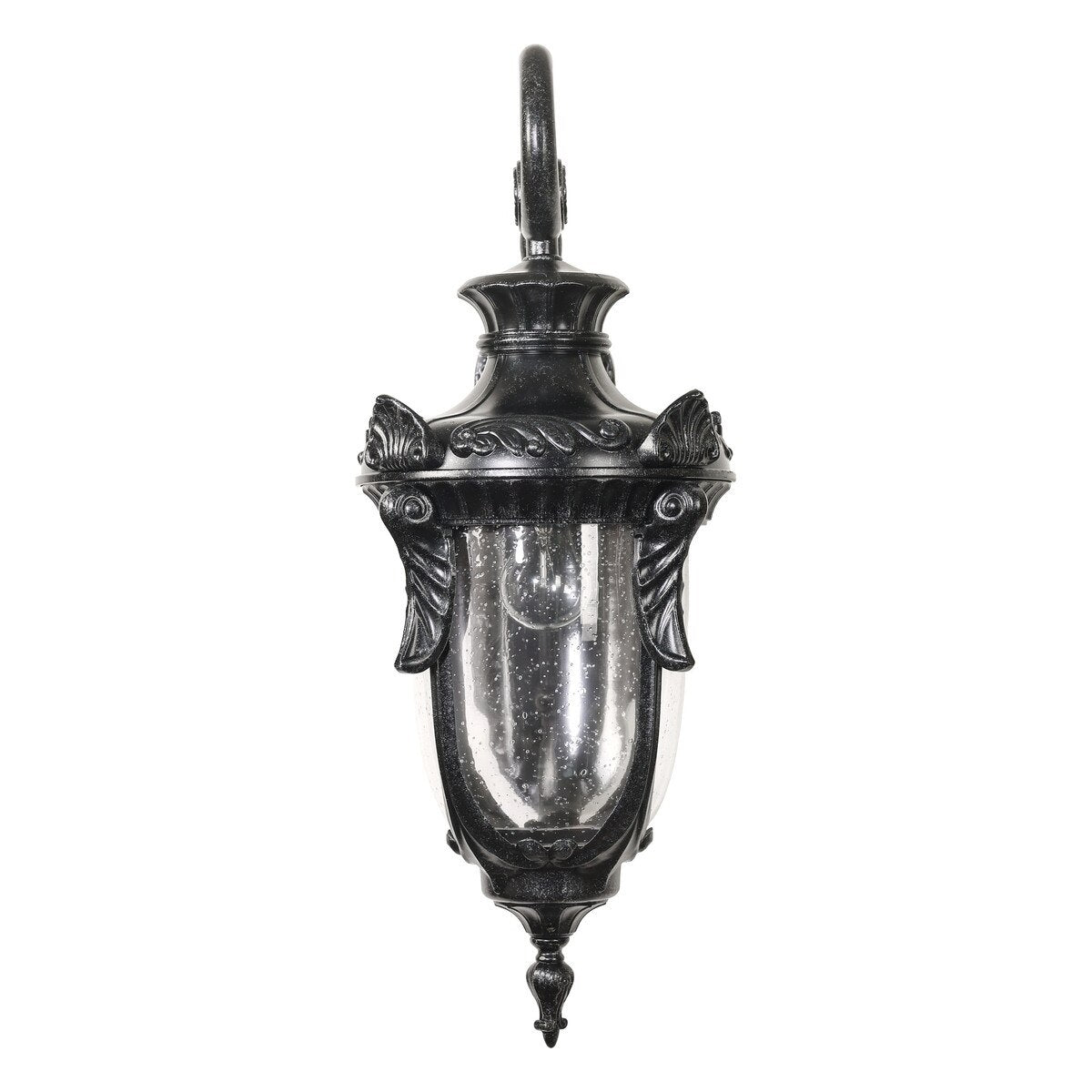 Wellington Large Outdoor Wall Light Antique Black IP44 - 1000582