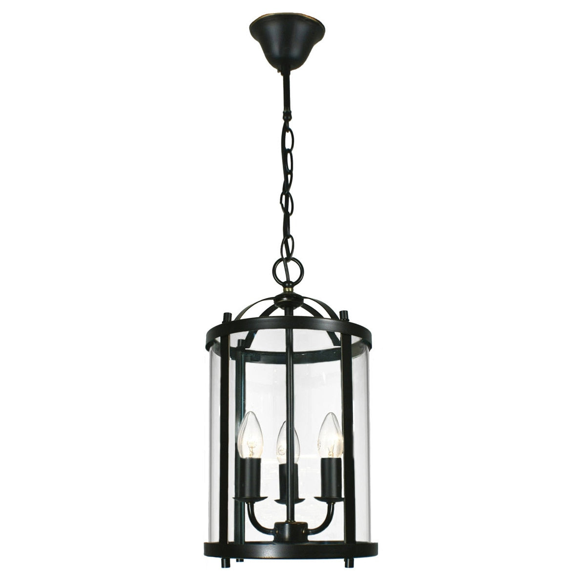 Manor Medium 3 Light Pendant Bronze - 1000583