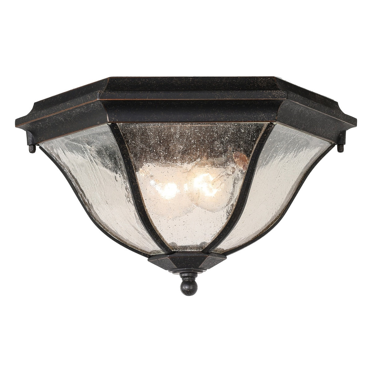 Wickham Under Eave Light Antique Bronze IP44 - 1000599