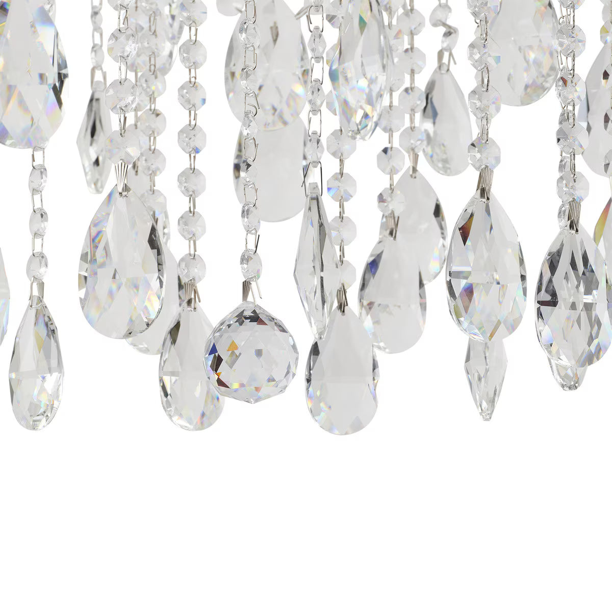 Zurich 18 Light Crystal Chandelier Chrome - 1000609