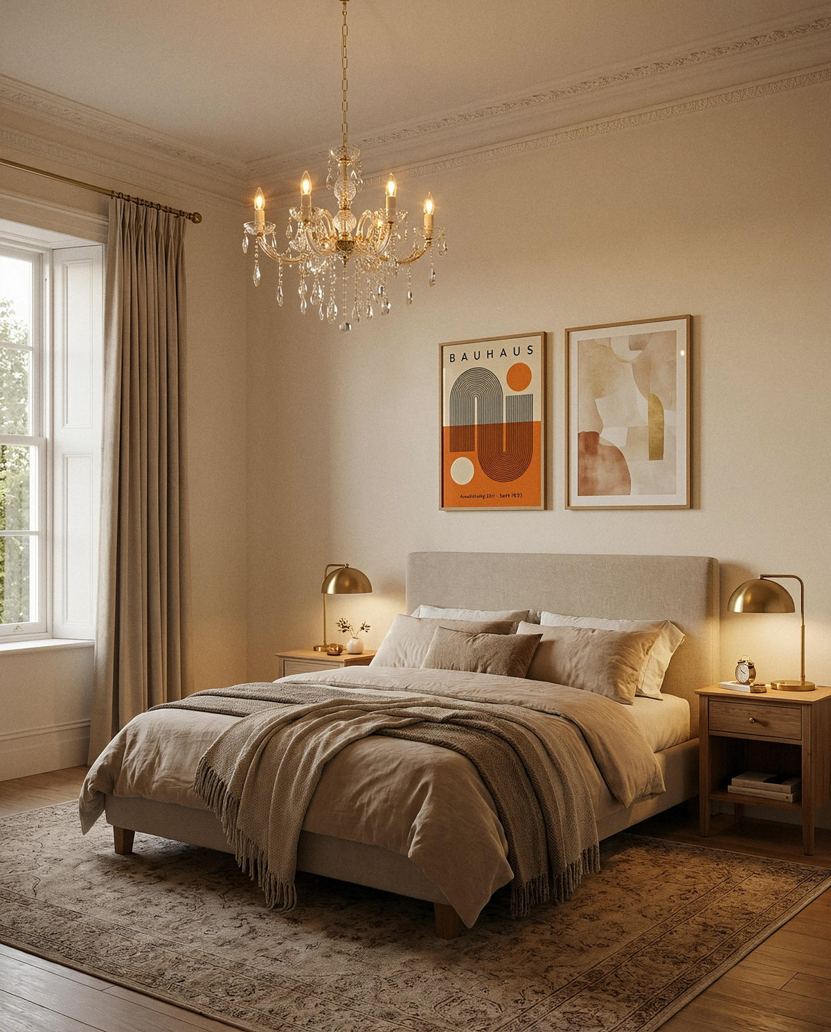 Zurich Chandelier 8 Lights Gold Aluminium - 1000625