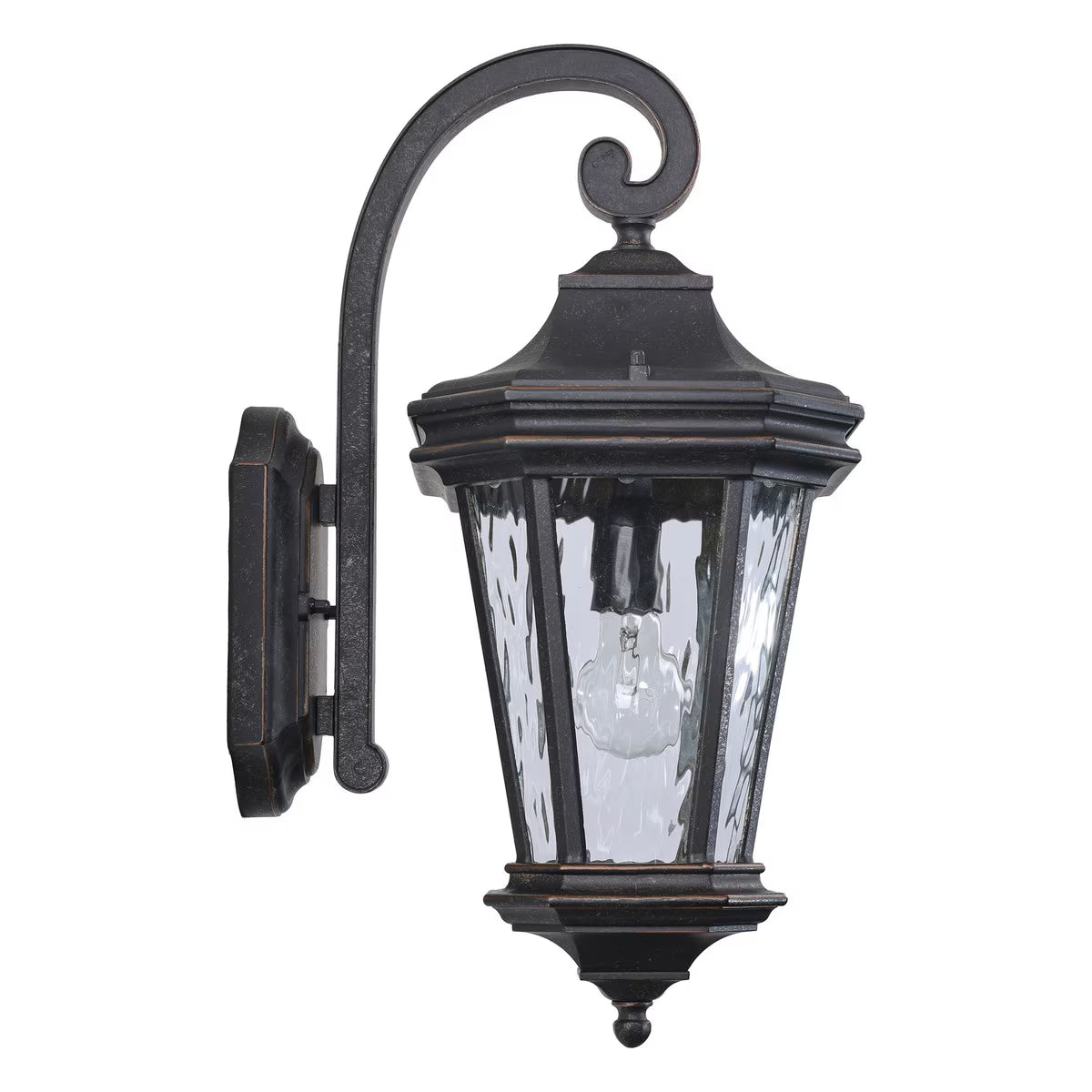 Tilburn Large Outdoor Wall Light Antique Bronze IP44 - 1000813