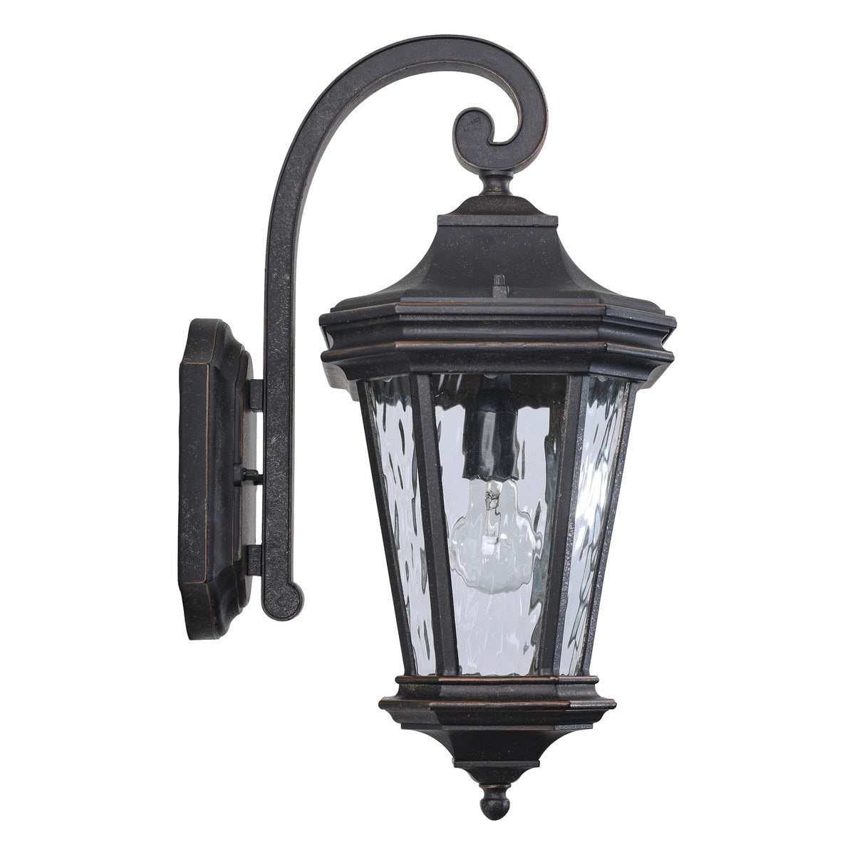 Tilburn Large Outdoor Wall Light Antique Bronze IP44 - 1000813