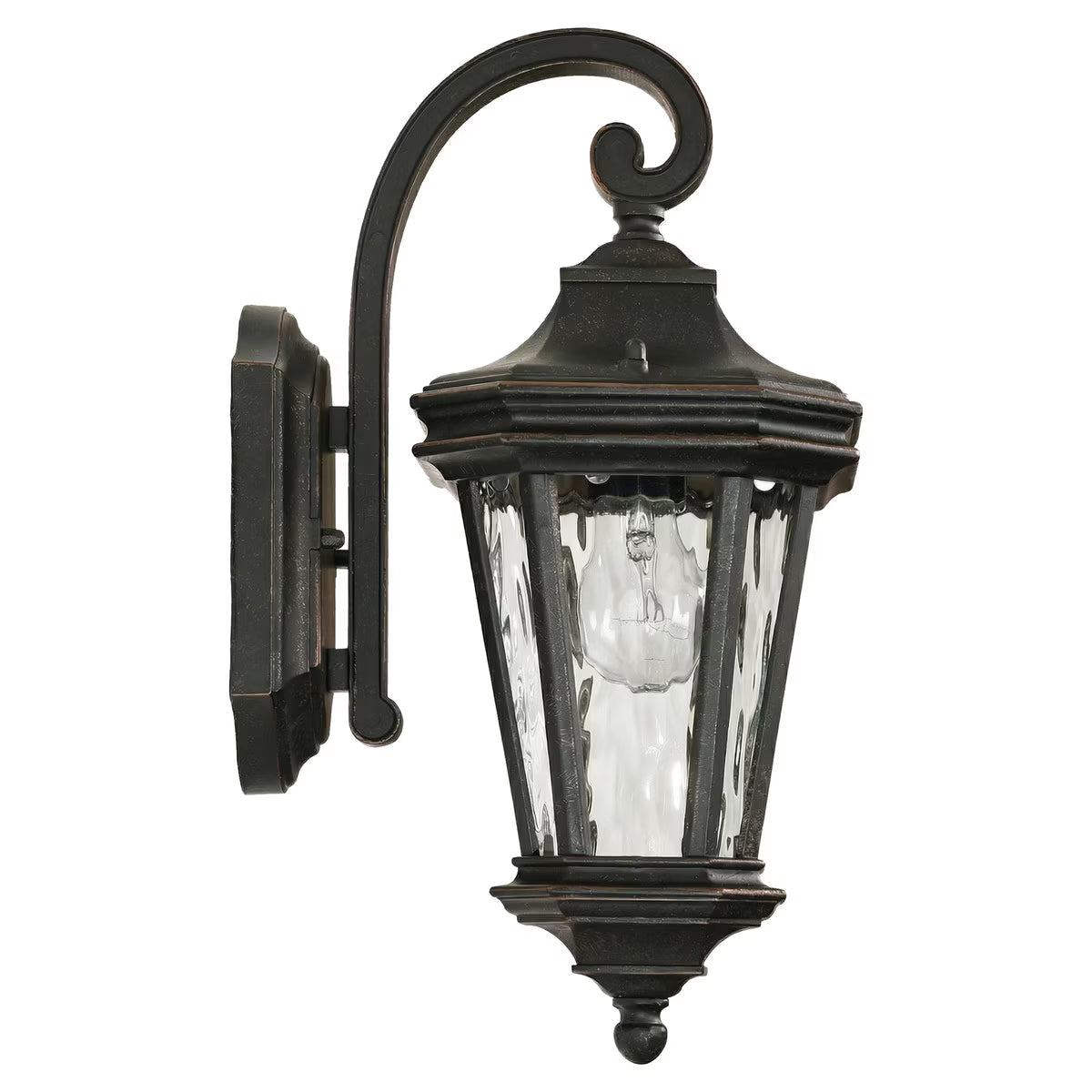 Tilburn Medium Outdoor Wall Light Antique Bronze IP44 - 1000814
