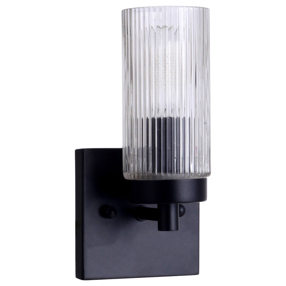 Chester 1 Light Wall Light Matt Black - 1001106