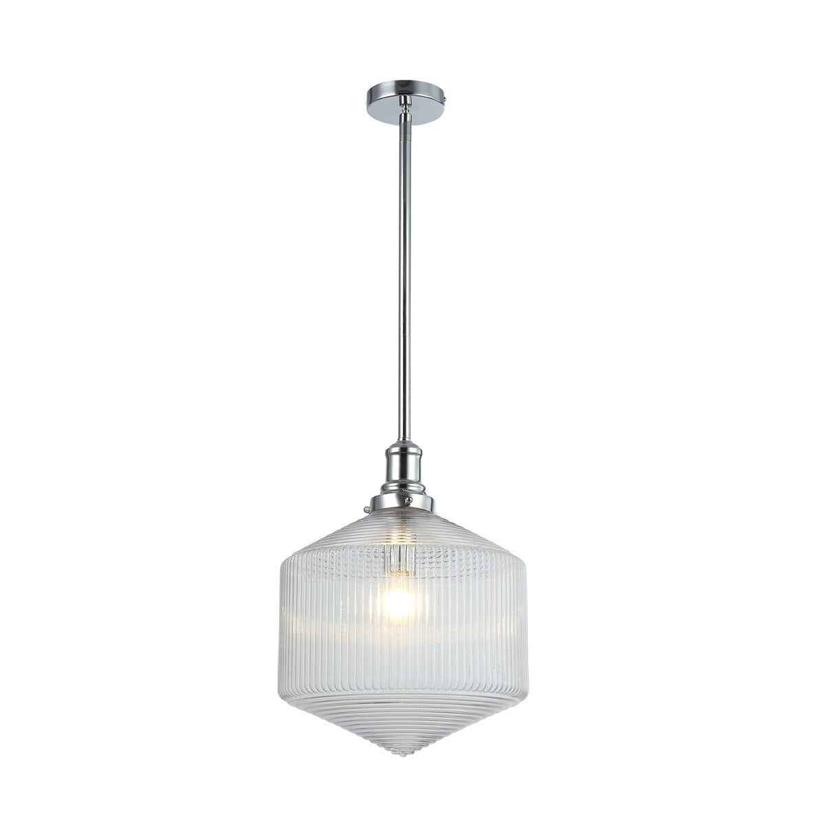 Jefferson Large 1 Light Pendant Chrome - 1001251