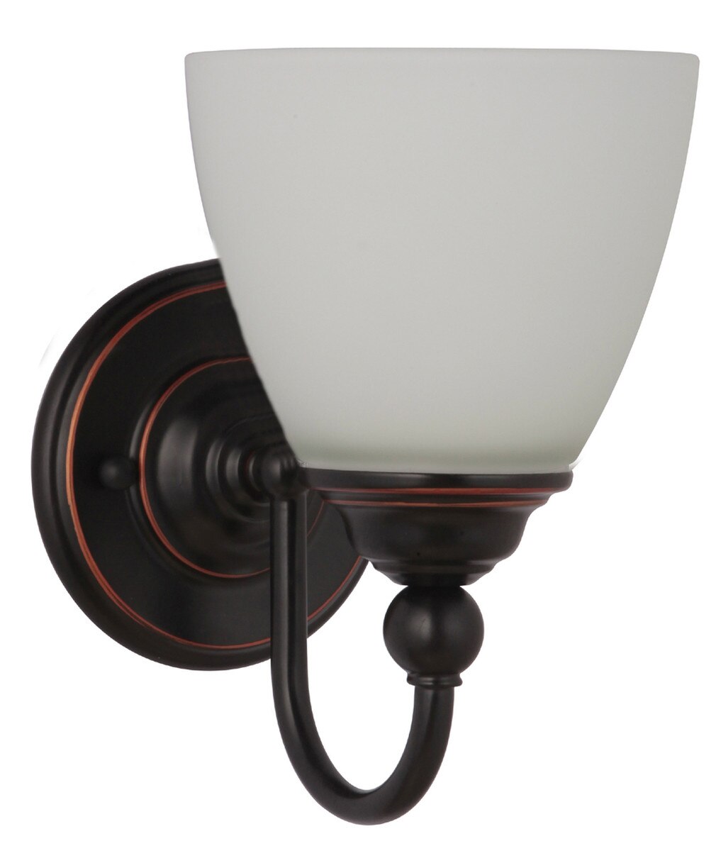 Nova 1 Light Wall Light Bronze - 1001372