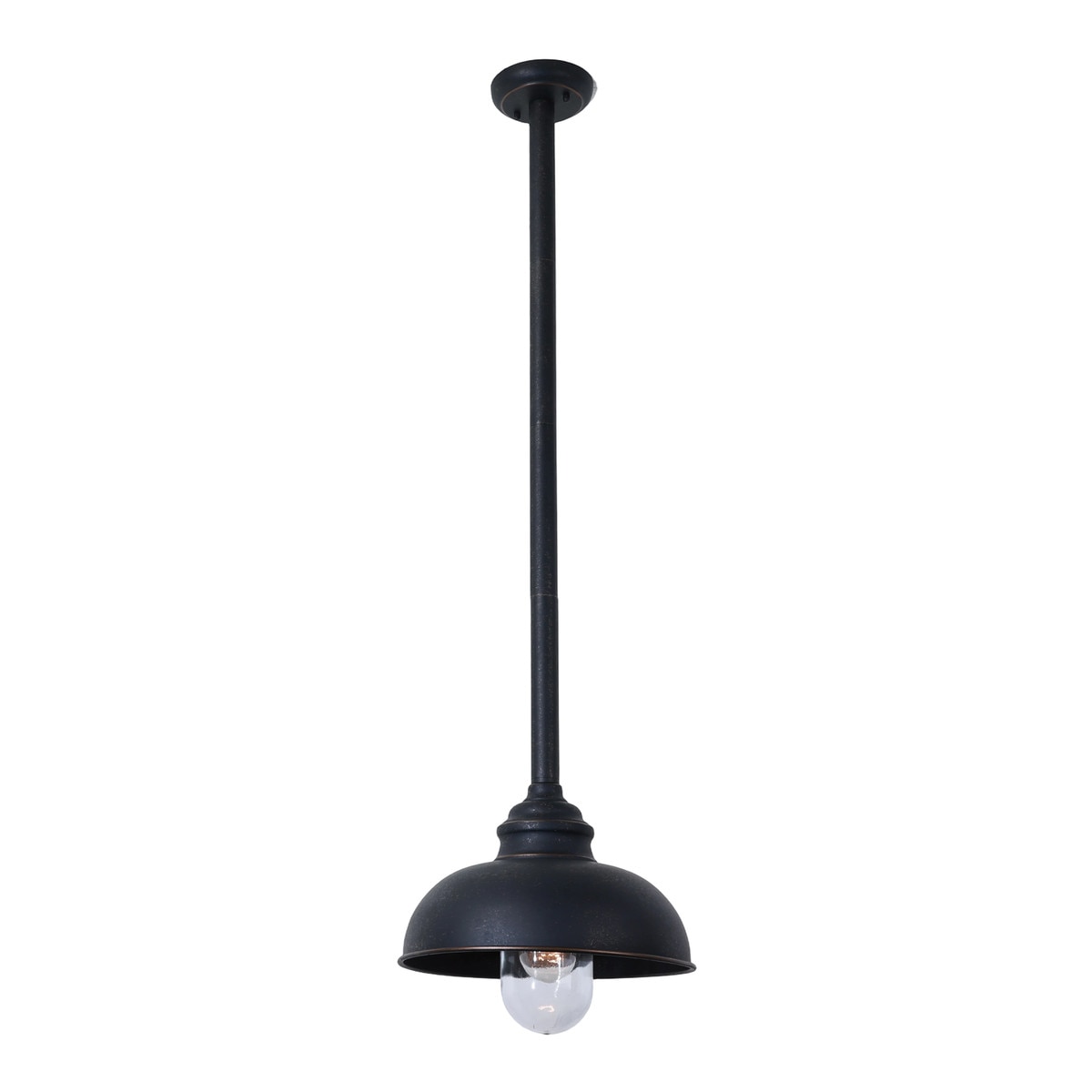 Parkway Outdoor Rod Pendant Antique Bronze IP44 - 1001393