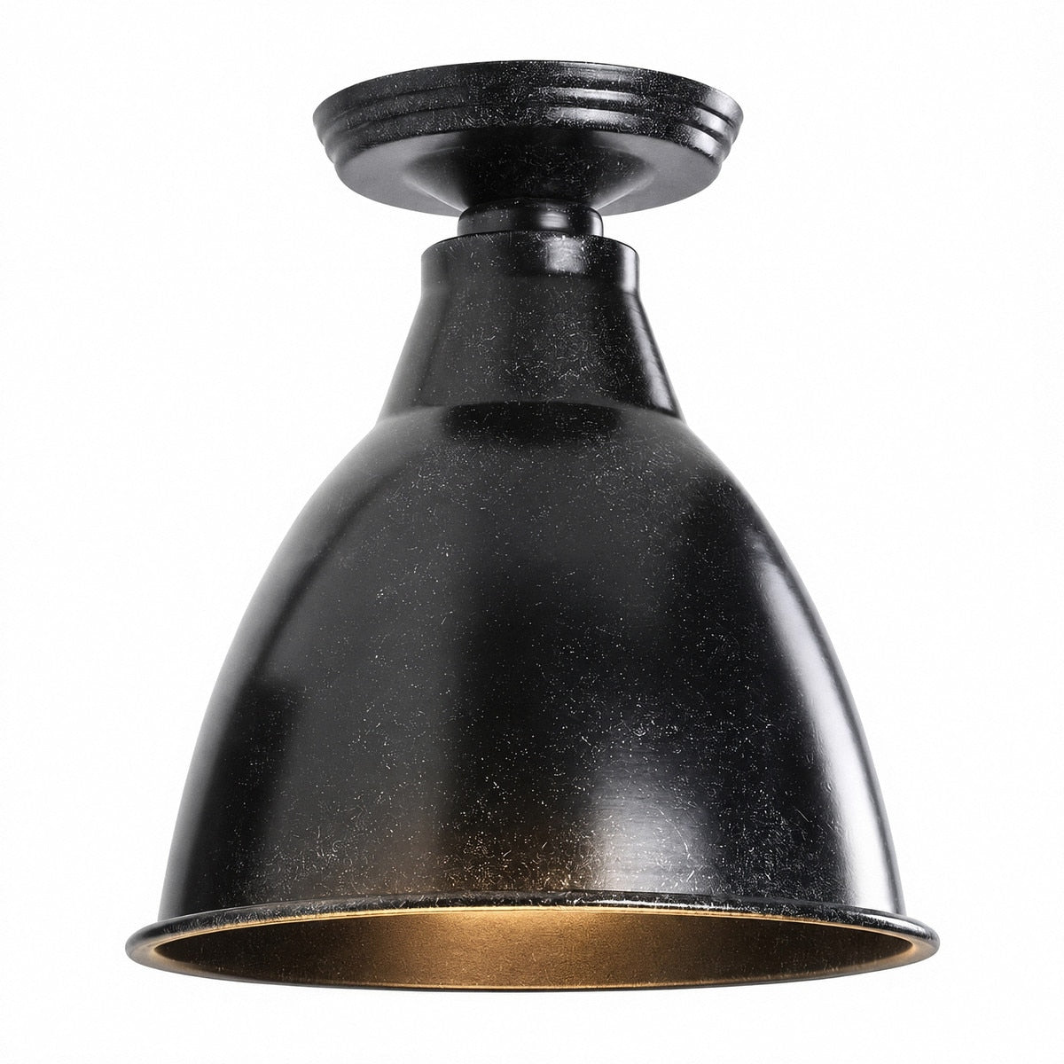 Riverside Under Eave Light Antique Black IP03 - 1001413