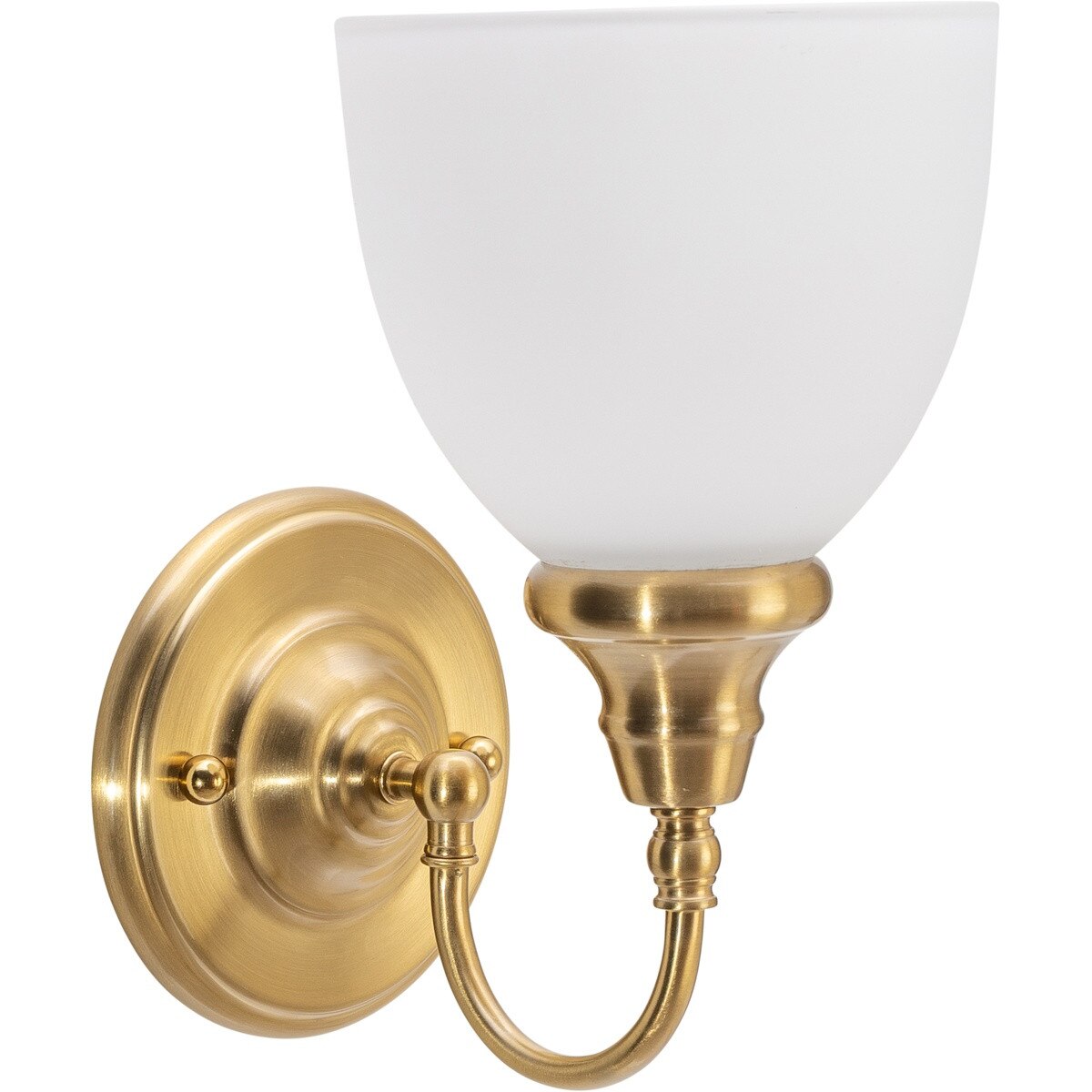 Benson Bracket Wall Light Satin Brass - 1001582