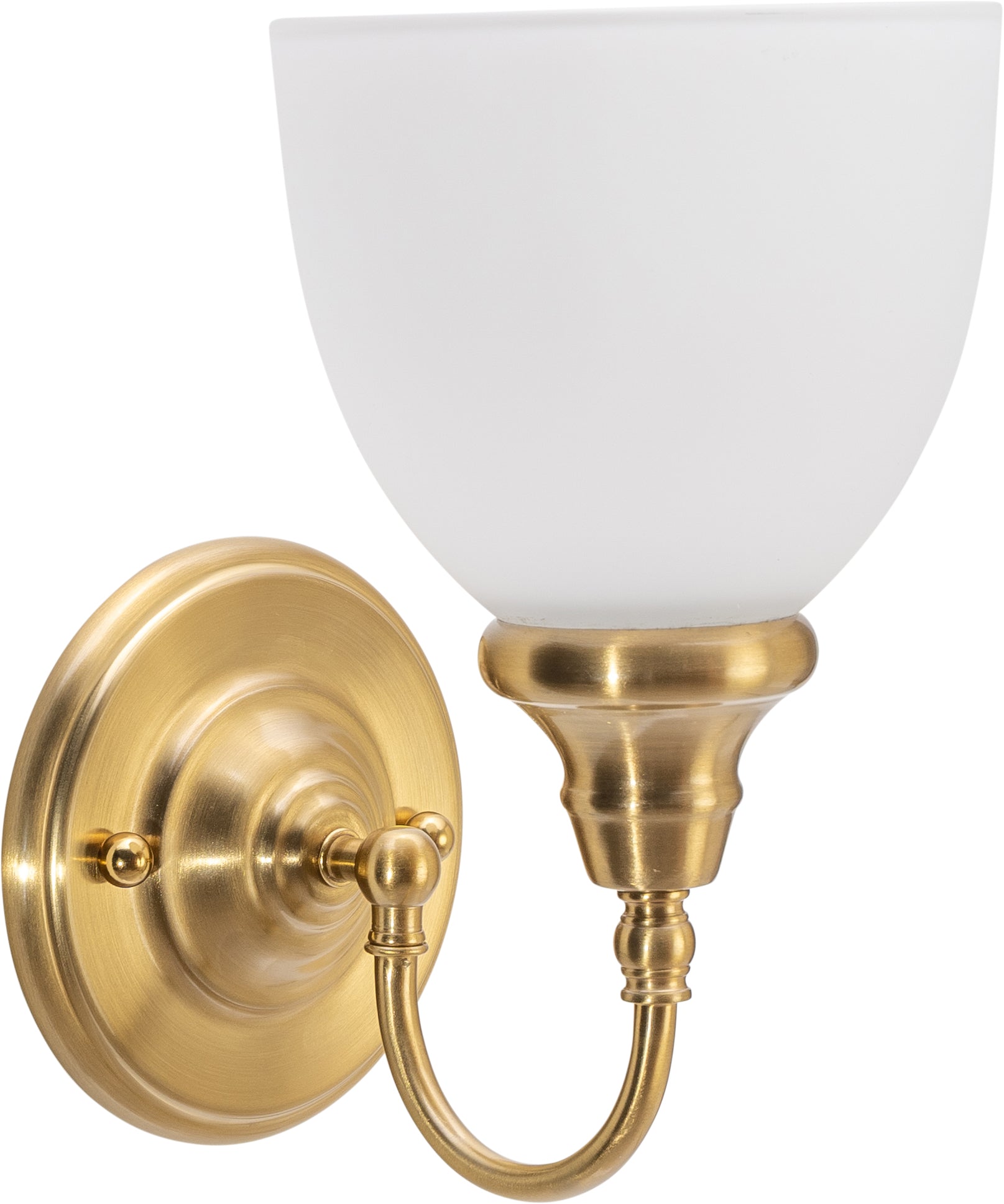 Benson Bracket Wall Light Satin Brass - 1001582
