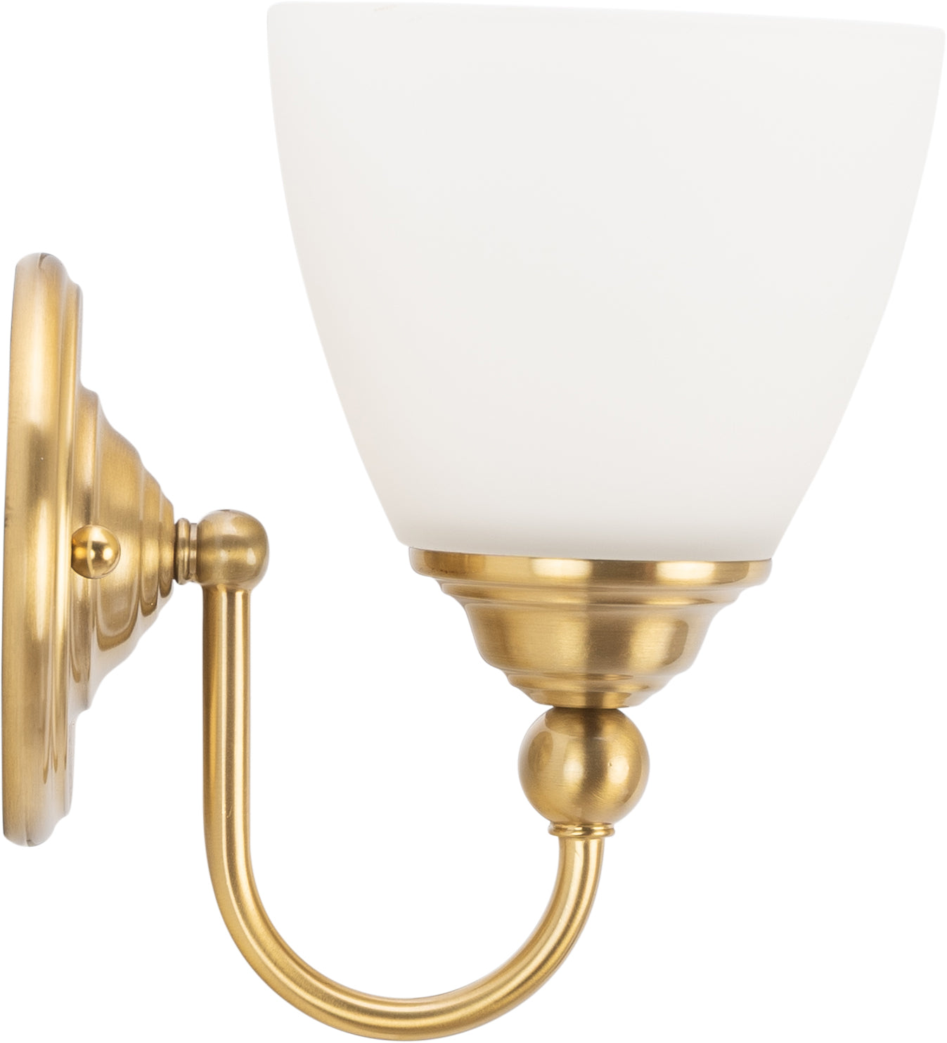Nova Bracket Wall Light Satin Brass - 1001586
