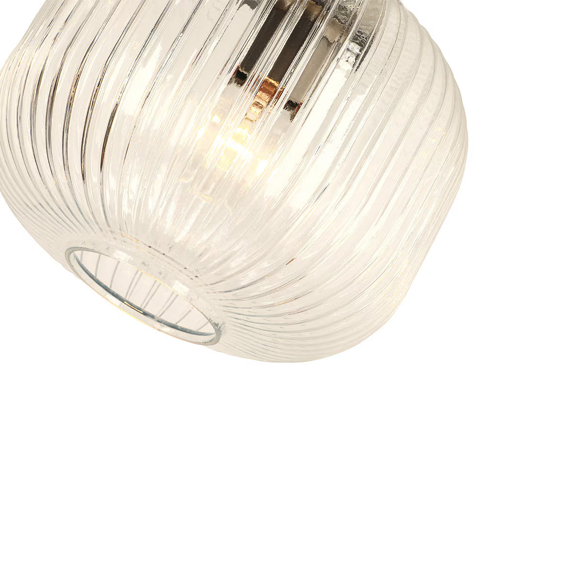 Main Pendant Light White & Brushed Nickel - 1001611
