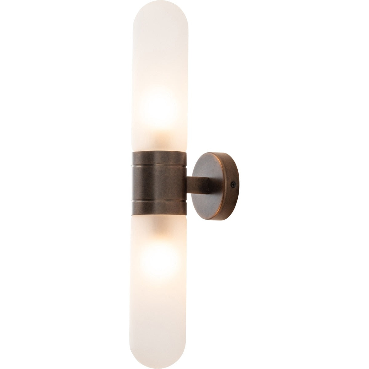 Hepburn Vanity Light Antique Brass - 1001624
