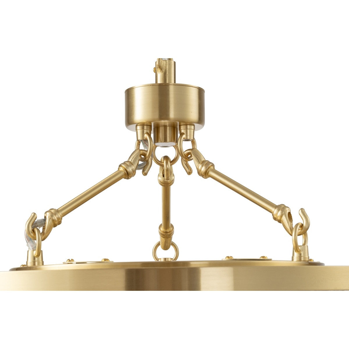 Evangeline Small 6 Light Chandelier Satin Brass - 1001627