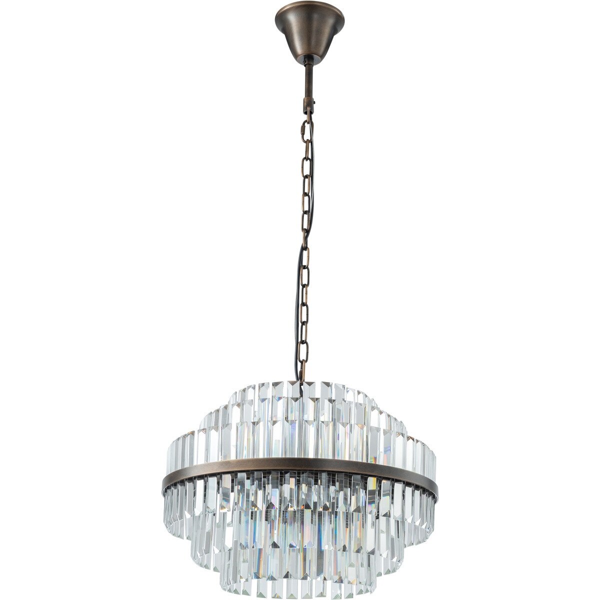 Evelyn Medium 4 Light Chandelier Antique Brass - 1001630