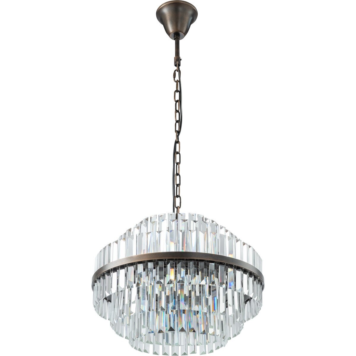 Evelyn Medium 4 Light Chandelier Antique Brass - 1001630